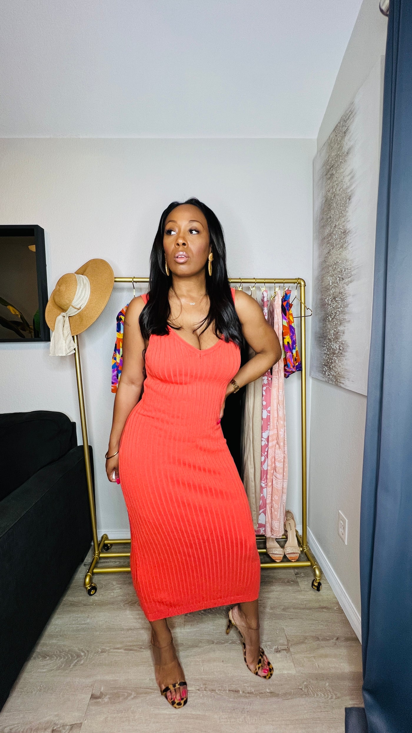 Vestido midi Crush On You