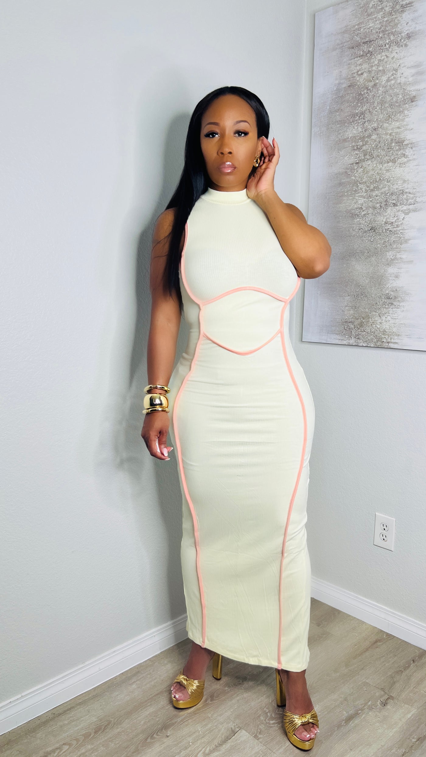 Robe mi-longue Pacific Coast