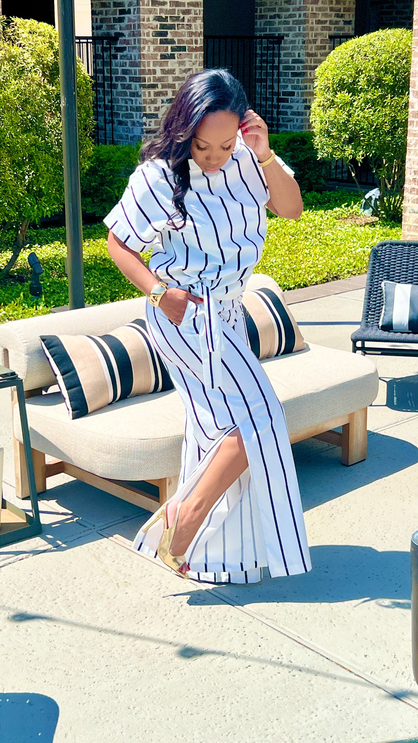 The Monaco Stripe Set