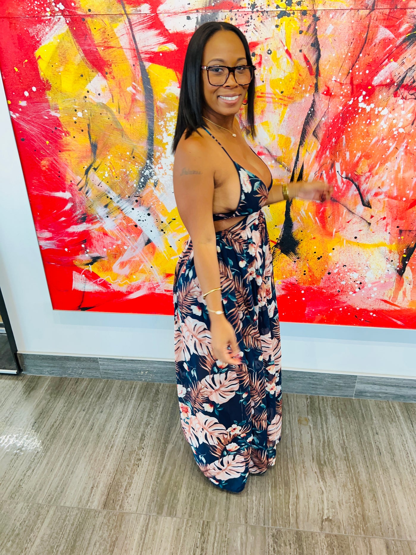 Hit The Town Maxi Dress