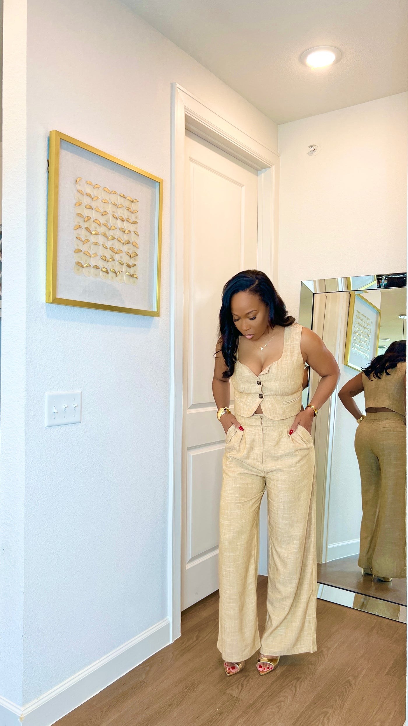 Brunch & Business Pant Set