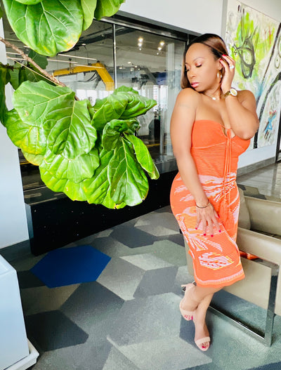 Vestido midi de alto mantenimiento