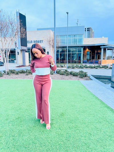 Milk Chocolate Pant Set